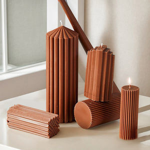 Vela Aromática Artesanal de Cera de Soja Rústica en Vaso de Vidrio, Ecológica, para Bodas, Fiestas, Diwali, Pascua, Bares, Navidad - Product Image 6