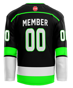 Servicio OEM, Jersey de Hockey Reversible Personalizado de Alta Calidad, Poliéster/Algodón, Ropa de Hockey sobre Hielo, Bordado con Nombre del Equipo, Transferencia Térmica - Product Image 3