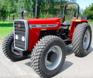Nouveau tracteur à roues Massey Ferguson MF 290 4WD avec moteur 80 CV et boîte de vitesses, plus de 50 000 heures, livraison gratuite - Product Image 2