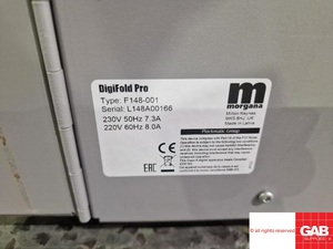 Máquina automática para plegar y doblar tarjetas Morgana Digifold Pro Tipo F148-001 - Product Image 6