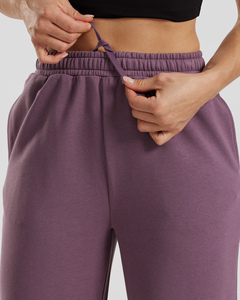 กางเกงวอร์มผู้หญิงผ้าขนแกะเนื้อนุ่มใส่สบาย - Product Image 4