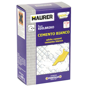 Cemento Blanco Maurer (Caja de 5 kg.) - Product Image 1