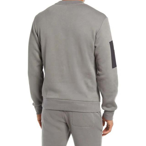 Sweat-shirts pour hommes Couleur contrastée Adultes Personnalisé Écologique 100% coton polaire Automne Vêtements décontractés Sweat-shirts brodés pour hommes - Product Image 2