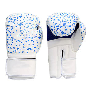 Factory Price Customized Design Laced Training Boxing Gloves Lace-Up Closure Moisture Wicking Comfortable Soft Leather Custom - Product Image 1