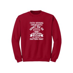 Sweat-shirt en coton mélangé Bouddha Thèmes Imprimer 12 options de couleur Style décontracté 260-280 GSM Placement de conception personnalisable pour l'hiver - Product Image 4