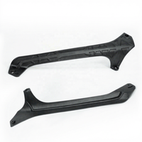 Supports de fixation en aluminium pour barre de protection A-Pillar pour Jeep Wrangler JL JT 2018+ avec support de barre lumineuse LED de 52 pouces connectable pour tout-terrain