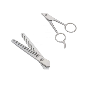 Tốt nhất đôi dao cạo cạnh loạt cắt tóc Salon Kéo thép không gỉ tóc mỏng cắt kéo thép không gỉ có thể điều chỉnh - Product Image 2