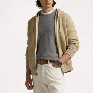 Sweat-shirts à capuche en molleton 100 % coton pour hommes, respirants, séchage rapide, écologiques, imprimés, coupe ample, avec poches, pour la gym et l'extérieur – Vente en gros - Product Image 5