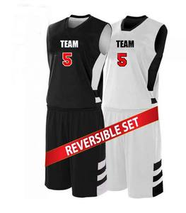 Ensemble de maillots de basket-ball personnalisés pour hommes, uniformes de football grande taille imprimés par sublimation avec logo unique vierge pour un design personnalisé - Product Image 2