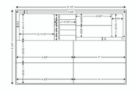 Étiquette de pharmacie personnalisée pour ordonnances, format laser 8,5 po x 5,75 po