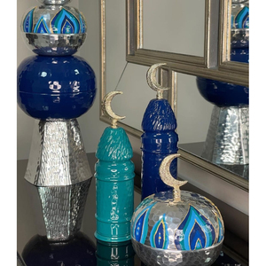 เครื่องประดับหอสังฆราชสีเงิน เครื่องประดับรอมฎอน เครื่องประดับในวันหยุดในราคาขายส่ง เครื่องประดับกระดิ่งอิสลาม - Product Image 5