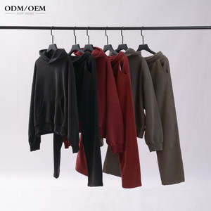 Prix usine unisexe sweats à capuche 400 GSM sweats lourds en gros Premium confortable doux chaud sweats - Product Image 2