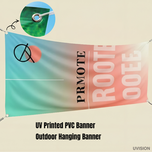 Bannière en vinyle lisse imprimée UV personnalisée pour la publicité extérieure - Product Image 5