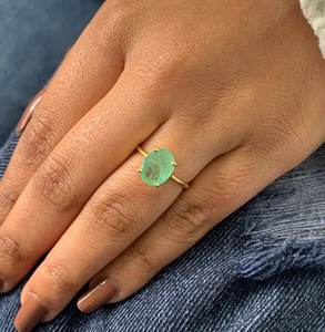 Moissanite Natural corte ovalado 925 plata esterlina diseño romántico anillo mujer chica boda compromiso fiesta regalo al por mayor a granel - Product Image 5