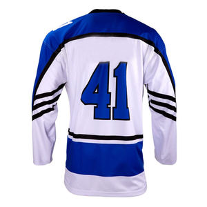 Camiseta de Hockey Deportiva en Oferta, Logotipo Bordado Personalizado, Camiseta de Entrenamiento de Hockey, Camiseta de Hockey sobre Hielo Sublimada - Product Image 2