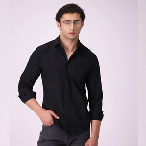 Camisas de vestir de algodón 100% para hombre a precio de fábrica, franela abotonada bordada, informal, de manga larga, de talla grande, transpirable, de punto, otoño - Product Image 4