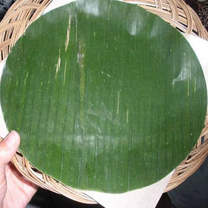 Hojas de Plátano Frescas Orgánicas de Alta Calidad, Color Verde Natural para Envolver Alimentos en Restaurantes y para Suministro al por Mayor de Exportación - Product Image 1