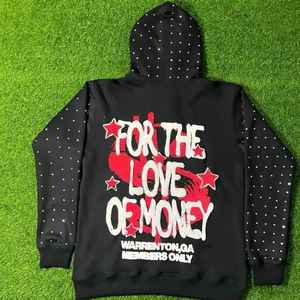 OEM Custom 100% Sweat à capuche en polyester de haute qualité Sportif écologique Street/Outdoor Wear Logo avant Col d'automne Design - Product Image 2