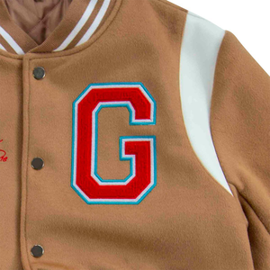 Conception de vestes universitaires de marque de vêtements personnalisés avec des couleurs et des logos personnalisés Veste universitaire chaude Letterman pour hommes et femmes - Product Image 3