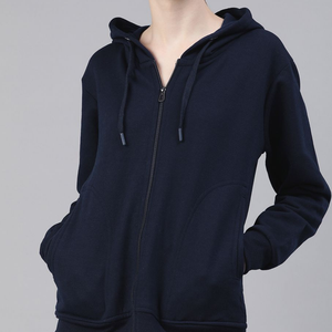 Sweatshirt Femme Capuche OEM Coton Manches Longues Pull Décontracté Doux Confortable Respirant Fashion Top Premium Bulk Supply - Product Image 1