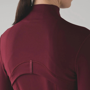Chaqueta de yoga con cremallera completa para mujer, personalizada con logotipo, al por mayor, nueva, sublimada, para entrenamiento, ropa deportiva para chicas - Product Image 5