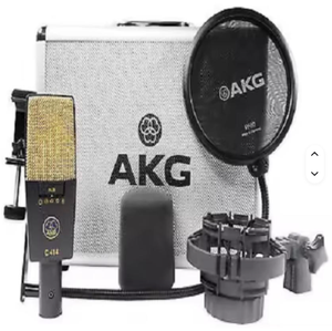 NUEVO ORIGINAL Pro Audio C4 14 XLII Set Estéreo Activo con Reducción de Ruido Multipatrón de Alta Calidad, Condensador Vocal - Product Image 5