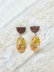 Boucles d'oreilles tendance en résine personnalisées Boucles d'oreilles géométriques en résine pour femmes - Product Image 3