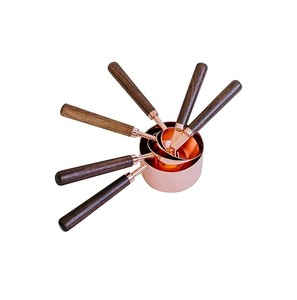 ช้อนตวงอเนกประสงค์6ชิ้นช้อนตักผงทำจากทองแดง100% - Product Image 1