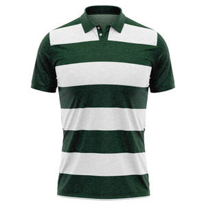 Fabricante de polos, camiseta informal de manga corta para hombre, polos de tela de piqué de algodón transpirable, ropa personalizada con logotipo - Product Image 3