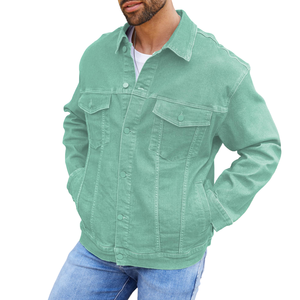 Chaqueta Vaquera de Fabricante para Hombre, Chaqueta de Invierno Informal de Alta Calidad, Transpirable y de Secado Rápido, Chaqueta Vaquera de Uso Regular - Product Image 4