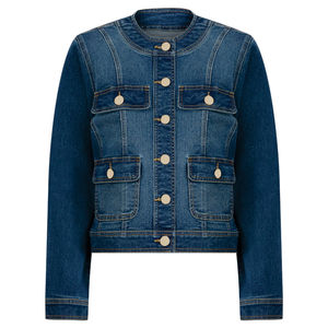 Homme nouveau 2025 conception personnalisée bleu Denim veste hiver Premium haute qualité hommes vêtements vestes lavé Vintage Jeans veste - Product Image 1