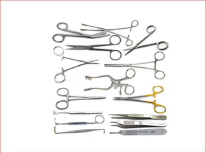 ชุดเครื่องมือผ่าตัดถาดมือพื้นฐานชุดเครื่องมือผ่าตัดพลาสติกชุดเครื่องมือผ่าตัดคุณภาพสูง - Product Image 2