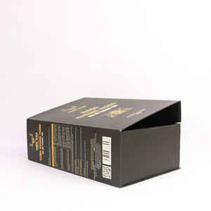 Venta al por mayor de lujo personalizado magnético vino caja de regalo de lujo de cartón de embalaje con logotipo de laminación mate inserción de espuma de impresión offset - Product Image 5