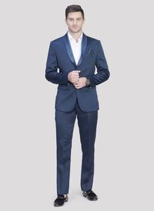 Costume pour homme de haute qualité bleu paon 5 pièces pour les fêtes et les événements d'entreprise Disponible à un prix abordable en provenance d'Inde - Product Image 2