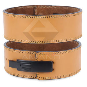 Nouveauté Ceinture à levier en cuir de vachette de haute qualité Ceinture d'haltérophilie avec logo personnalisé Cuir léger et confortable à vendre - Product Image 1