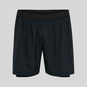 กางเกงขาสั้นออกกำลังกายแบบ2 in 1มีสไตล์สำหรับผู้ชายผสมผสานคุณสมบัติการบีบอัดความสบายและประโยชน์ใช้สอย - Product Image 2