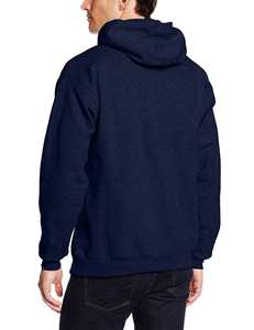 Sweat-shirts à capuche en molleton uni de haute qualité, manches longues, broderie, streetwear simple, sweat-shirts oversize pour hommes - Product Image 6