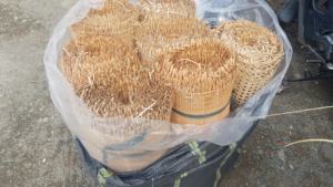 Rouleau de sangle en rotin naturel du Vietnam pour la fabrication de meubles, inserts de porte d'armoire, dossiers de chaise, décoration intérieure - Product Image 2