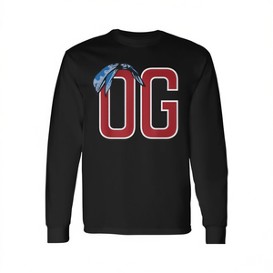 T-shirts promotionnels OG Original Gangster Bandanas up Old School à manches longues - Product Image 2