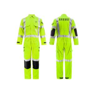 Combinaison en coton haute protection FR imperméable grande taille, confort d'utilisation prolongé, fabriquée au Pakistan, haute visibilité, durable et respirante - Product Image 1