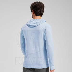 Sweat-shirts élégants pour hommes avec protection solaire UPF 50, respirants, 100% polyester, pour les aventures en plein air et les voyages - Product Image 3