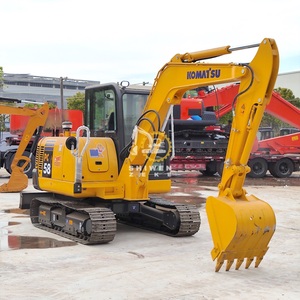 Qualité supérieure, mini-pelle Komatsu PC58, 90% neuve, d'origine, avec certificat CE, d'occasion, KOMATSU Pc58 Pc56 Pc55MR Pc60-7 Excavateurs - Product Image 6