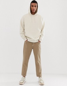 Blue Waterproof Winter Oversized <b>Zip</b> <b>Up</b> Hoodie for <b>Men</b> and Women Warm Knitted Weave 100% Cotton Premium Soft Fleece French Terry - Product Image 5