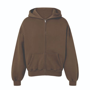 Sweats à capuche personnalisés pour hommes avec fermeture éclair Sweat à capuche respirant style streetwear mode surdimensionné Durable Marque privée Hoodies pour hommes - Product Image 1