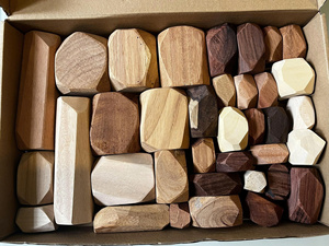 Eco-friendly Tumi Ishi Wooden Balancing Blocks Montessori STEM Learning <b>Toy</b> Handmade Kids <b>Toy</b> Technic Bearbrick - Product Image 4