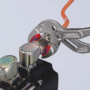 For KNIPEX Siphon Connector Pliers 250mm Chrome-Plated with Plastic Jaws Clamping Range 10-75mm - Product Image 5