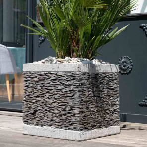 Home & <b>Garden</b> Decoration with Pebble Stone Pots Elegant <b>Garden</b> <b>Ornaments</b> - Product Image 3