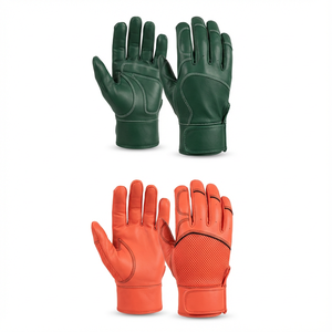 Gants de baseball personnalisés en gros OEM, logo personnalisé, cuir de qualité, durables, respirants, adhérence pour la pratique des sports, équipements de performance en plein air - Product Image 3