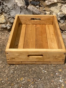 Forma rectangular 100% bandeja de madera natural hecha a mano bandeja de madera para servir - Product Image 5