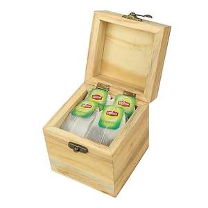 Soper quality Wooden <b>Tea</b> <b>Box</b> with 5 Compartments, <b>Tea</b> Bag Organizer, Wood Storage Boxes for <b>Tea</b> Bag - Product Image 3